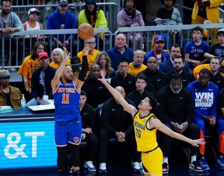 NBA直播在线观看高清：尼克斯vs步行者G4（5.28）尼克斯客场乘胜追击