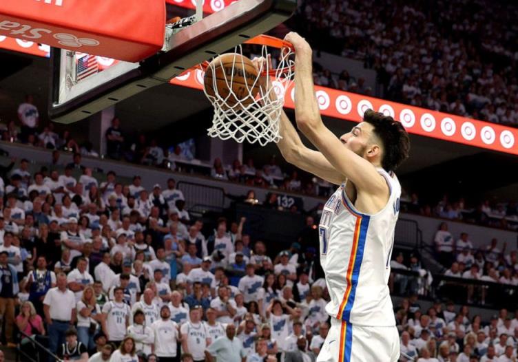 NBA西决G5雷霆vs森林狼首发预测 青春风暴强势冲击决赛