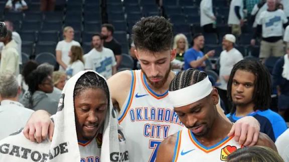 NBA直播高清观看：森林狼vs雷霆G5（5.29）亚历山大冲刺淘汰华子！