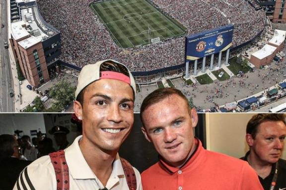 109318人观战！ESPN：美国足球历史最高上座纪录仍为14年皇马vs曼联