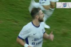 比赛第5分钟阿代米破门 津门虎1-0领先