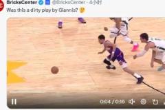 字母哥扑抢布克双双倒地，美媒质疑是否构成脏动作