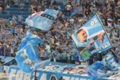记者：城市集团高层亲临深圳新鹏城观赛 专业球场氛围令他们满意