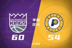 半场战报：小萨14+8拉文&德罗赞合砍26分 国王领先步行者6分
