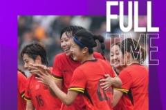 中国女足5-0胜乌兹别克斯坦女足，张馨李梦雯王妍雯破门