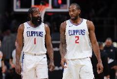 哈登与小卡同场时快船进攻效率第五防守效率第二净效率第二