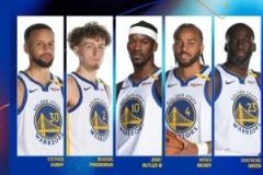 金身难保！库里追梦巴特勒波杰姆穆迪首发阵容战绩14-1