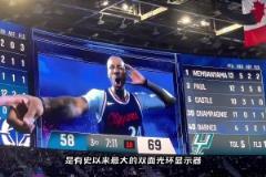 NBA最震撼的裸眼3D大屏幕，耗资20亿的快船球馆有多壕？