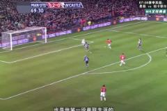 曼联时期的小小罗第一次戴帽 ，曼联6-0纽卡