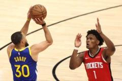 大锁️G2阿门防守效率惊人 勇士球员8中1 库里4中1+3失误