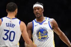 勇士球员合砍107分！库里巴特勒联手56分 剩下球员贡献51分
