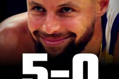 5-0！勇士继续保持对火箭系列赛不败纪录