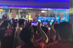 蓉城球迷客场为玉昆加油助威