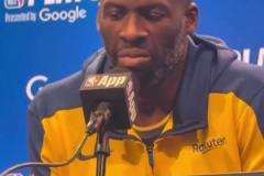 追梦：我们不会给库里压力来让他提前复出，而是要想办法赢球！