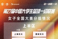 CUBA女子全国大赛分组揭晓 赛程即将公布
