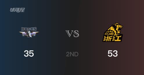 CBA季后赛半场战报：广厦53-35领先北京，布朗贡献17分3助攻