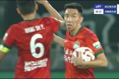 河南2-2战平浙江，刘鑫瑜87分钟头球绝杀