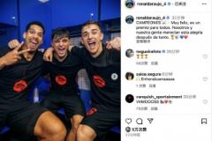 阿劳霍社媒：与萨迷共赴风雨，终见荣耀绽放⚽️