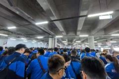 记者：大连30辆公交车为申花球迷提供球场接驳服务