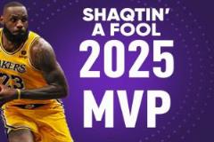 詹姆斯被评为奥尼尔年度囧王MVP+1