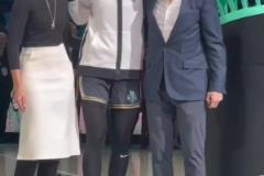 这也是我的球队！蔡崇信夫妇为自由人球员颁发冠军戒指