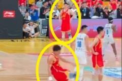 孙铭徽大脚开球失误，胡金秋全程目睹全程