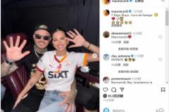伊卡尔迪社交媒体发布与未婚妻合影：五月到了，该庆祝夺冠了