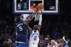 NBA彩经：森林狼客场挑战雷霆，势均力敌难分胜负
