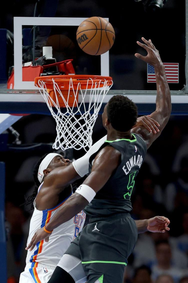 NBA直播回放：西决森林狼vs雷霆G1（5月21日）亚历山大31+9