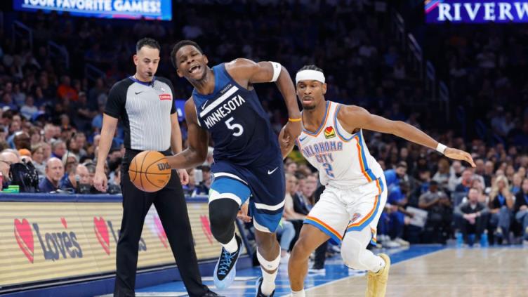 森林狼对阵雷霆G1直播在线观看-NBA西决（2025.5.21）青春对决盛宴
