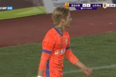 泽卡助攻陈蒲破门，山东泰山客场2-0领先