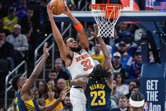 NBA东决G1步行者vs尼克斯首发预测：唐斯对位特纳