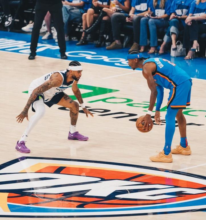 NBA西决森林狼vs雷霆G2回放：亚历山大38分震撼全场