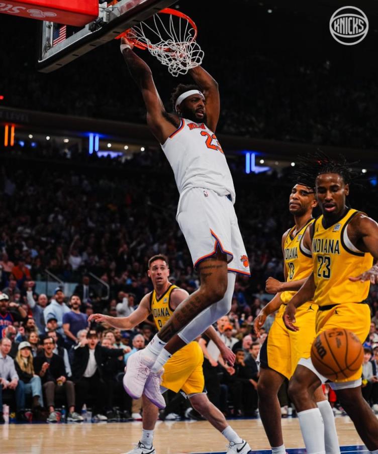 NBA直播：东决尼克斯vs步行者G3（5月26日）步行者能否抢下赛点？