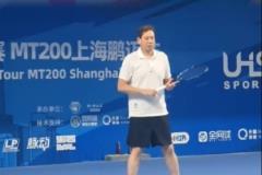 斯卢茨基现身上海网球赛首轮出局